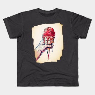 Red Scoop Cone Ice Cream Kids T-Shirt